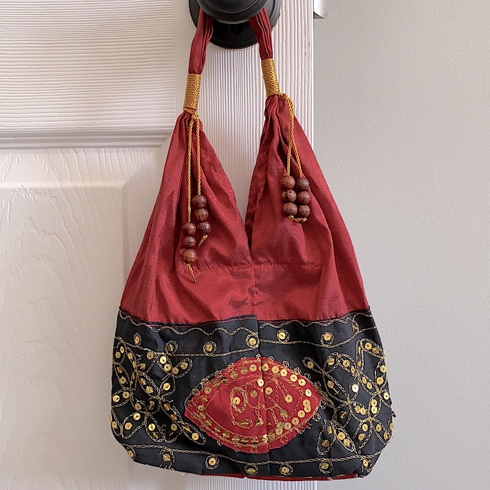 Boho Inspired Mini Handbag - Picture 2 of 8